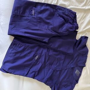Purple Cherokee scrubs
